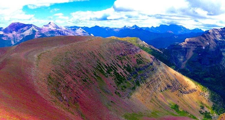 A picture of Akamina Ridge